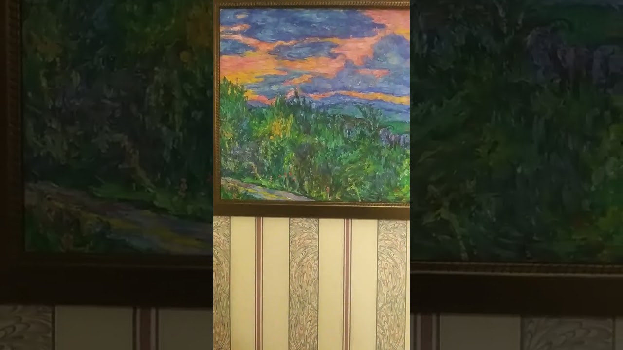 Blue Ridge Sunset oil painting by Award Winning Artist Kendall F. Kessler