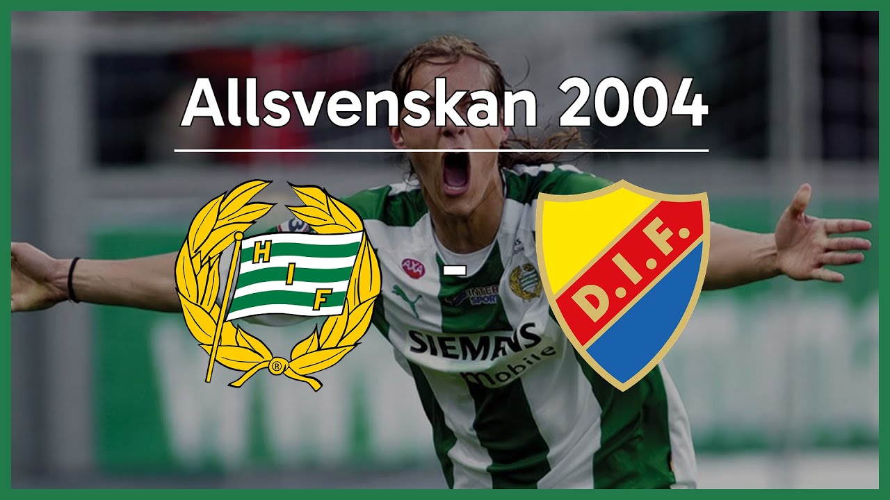 HÖJDPUNKTER | Hammarby 3-0 Djurgården | Allsvenskan 2004
