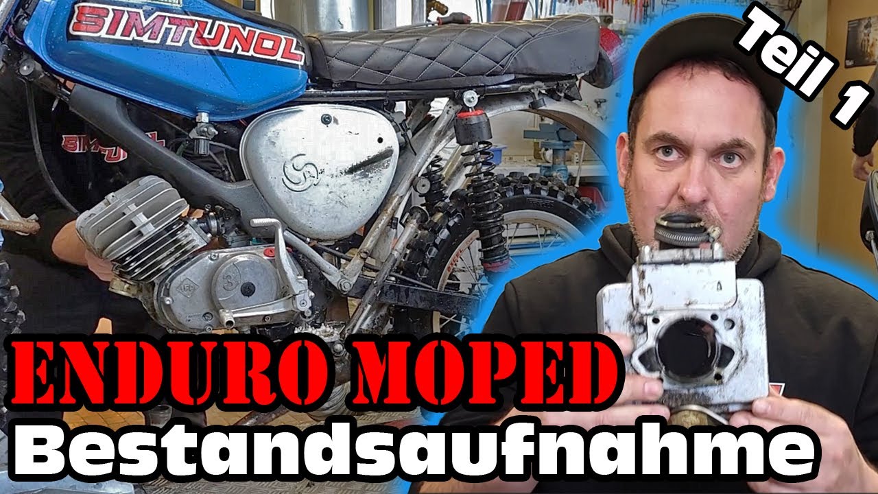 Die Schadensaufnahme am Enduro Moped mit JWSport | Teil 1