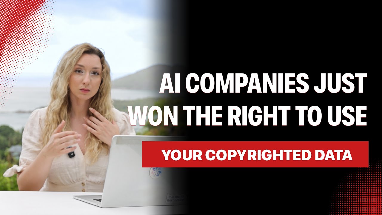 AI Training on Copyrighted Data Is Now Legal?