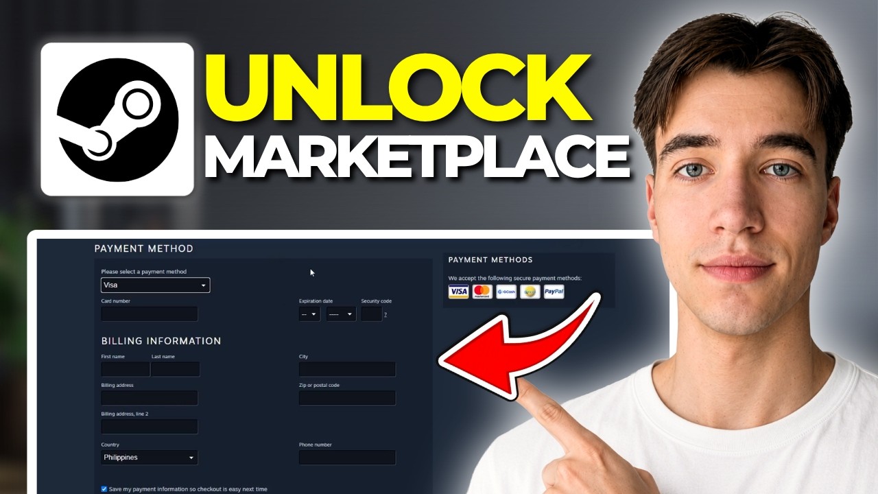 How to Unlock Steam Community Marketplace | Tutorial 2026
