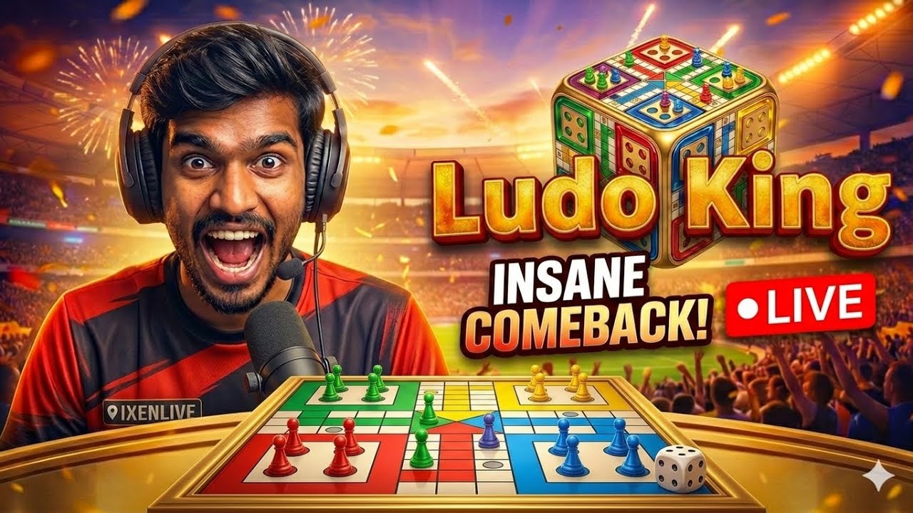 🔴 INSANE COMEBACK! 😱 Ludo King LIVE 🎲 | Road to 20K Subs | IXENLIVE