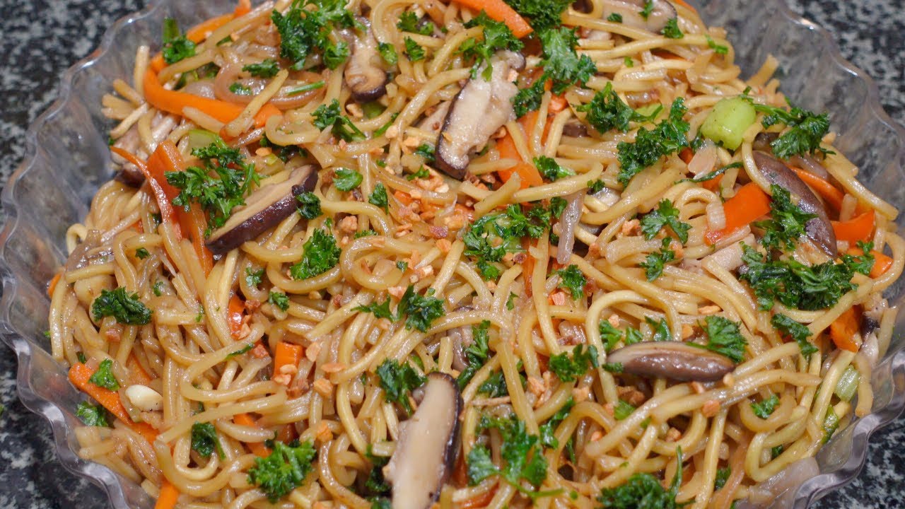 Simple Vegetarian Pancit Canton!