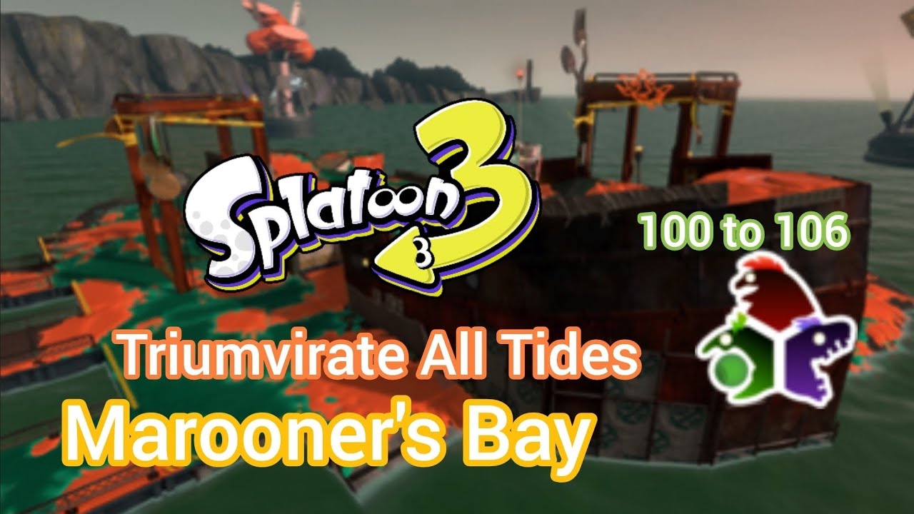 Splatoon 3 Salmon Run Triumvirate All Tides on Marooner's Bay