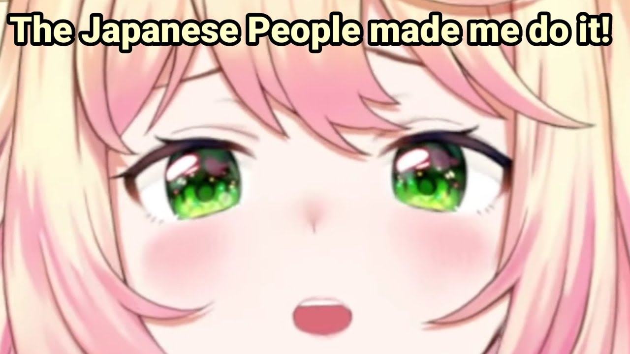 Nene Blaming the Japanese people for her suspicious questions...