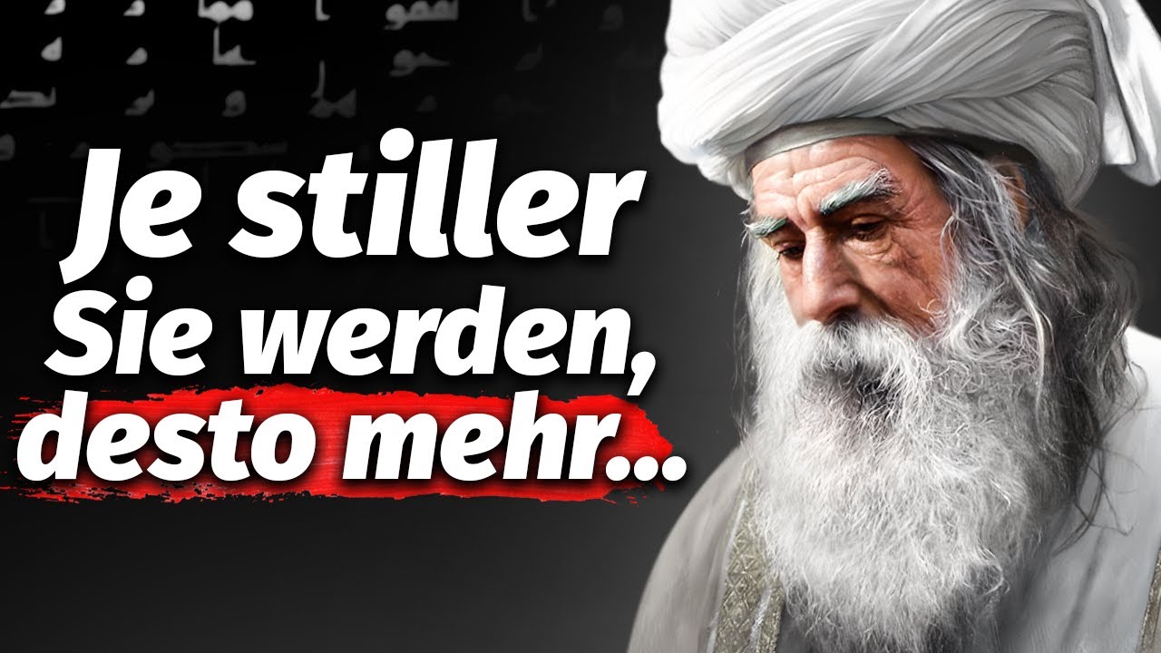 Zitate von Rumi, die Ihr Leben verändern werden