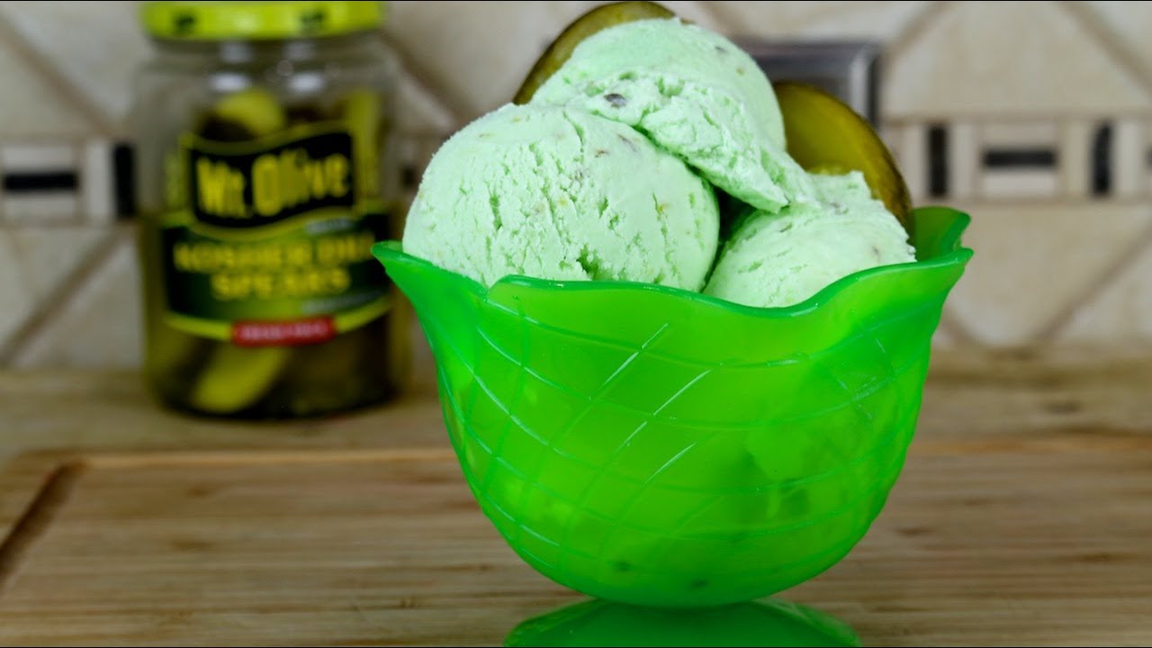 Pickle Ice Cream | Ice Cream Recipes Series