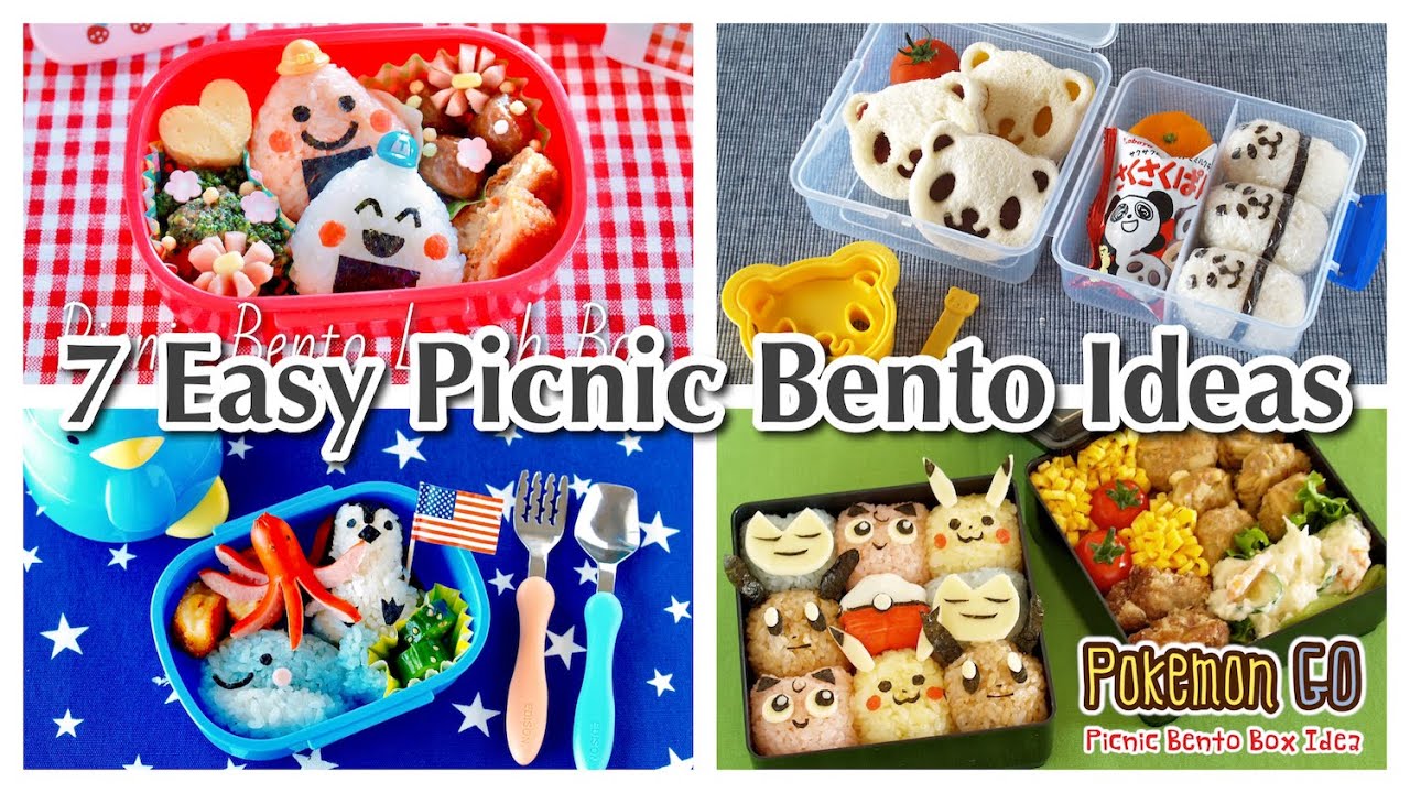 7 Easy Picnic Bento Recipe Ideas (Japanese Cooking) | OCHIKERON | Create Eat Happy :)