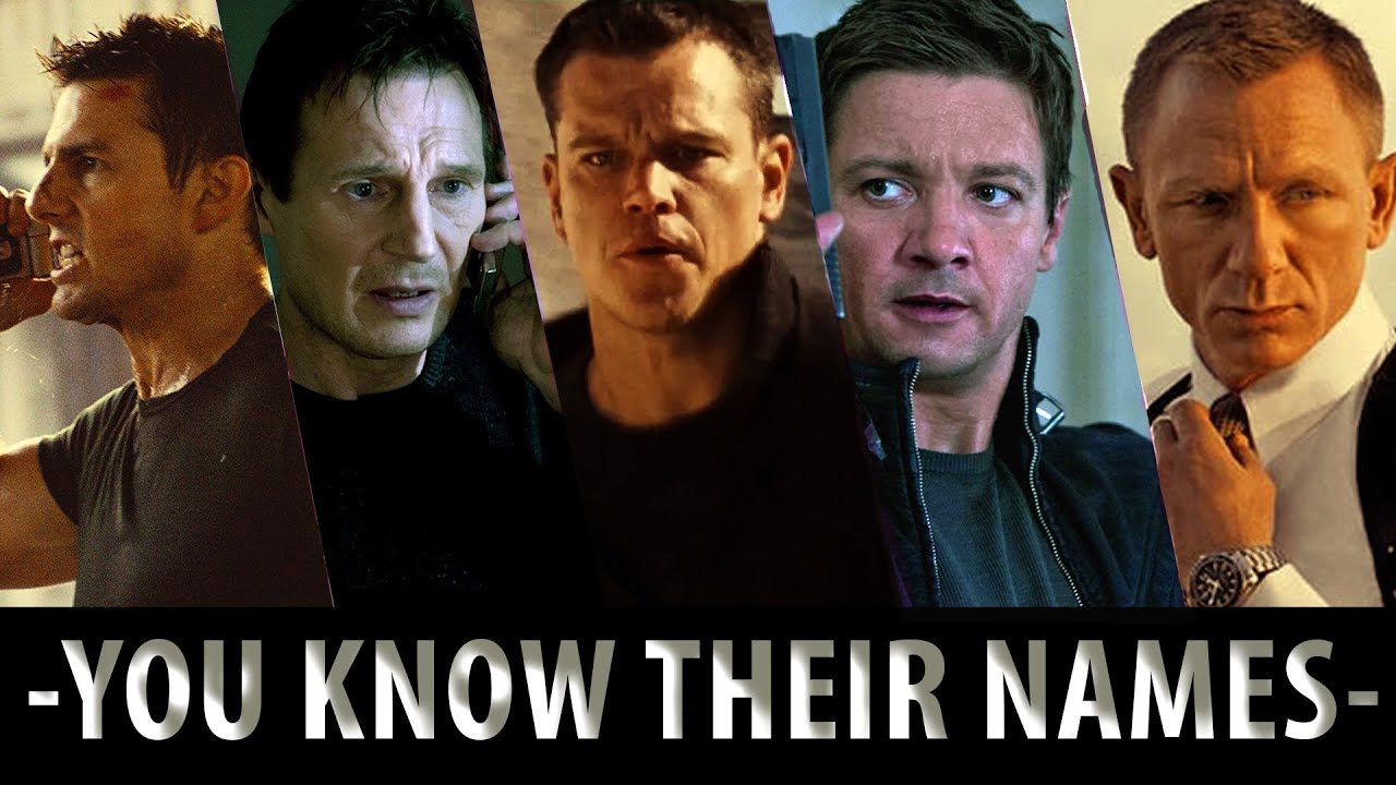 Bourne/Bond/Hunt/Mills/Cross - You Know Their Names