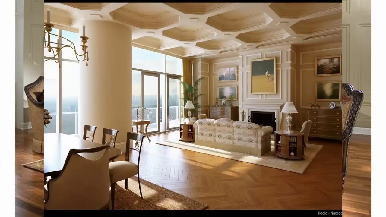 Dise&ntilde;o cl&aacute;sico de la sala de estar