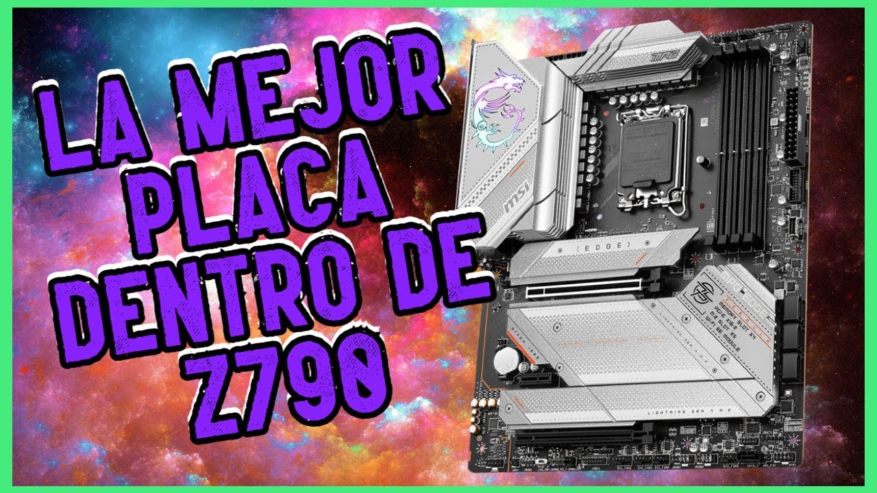 MSI MPG Z790 EDGE WIFI REVIEW ESPAÑOL, MEJOR PLACA MADRE PARA INTEL 13TH