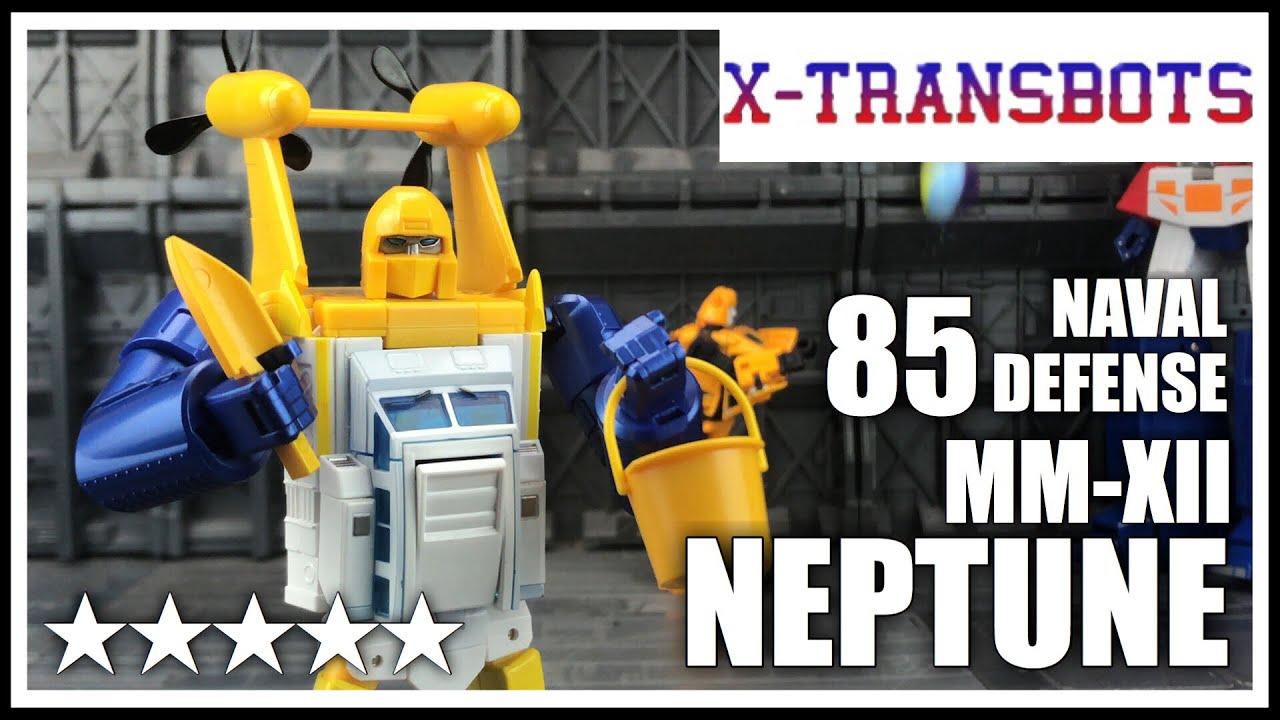 X-Transbots MM-XII Naval Defense NEPTUNE Transformers Masterpiece Seaspray