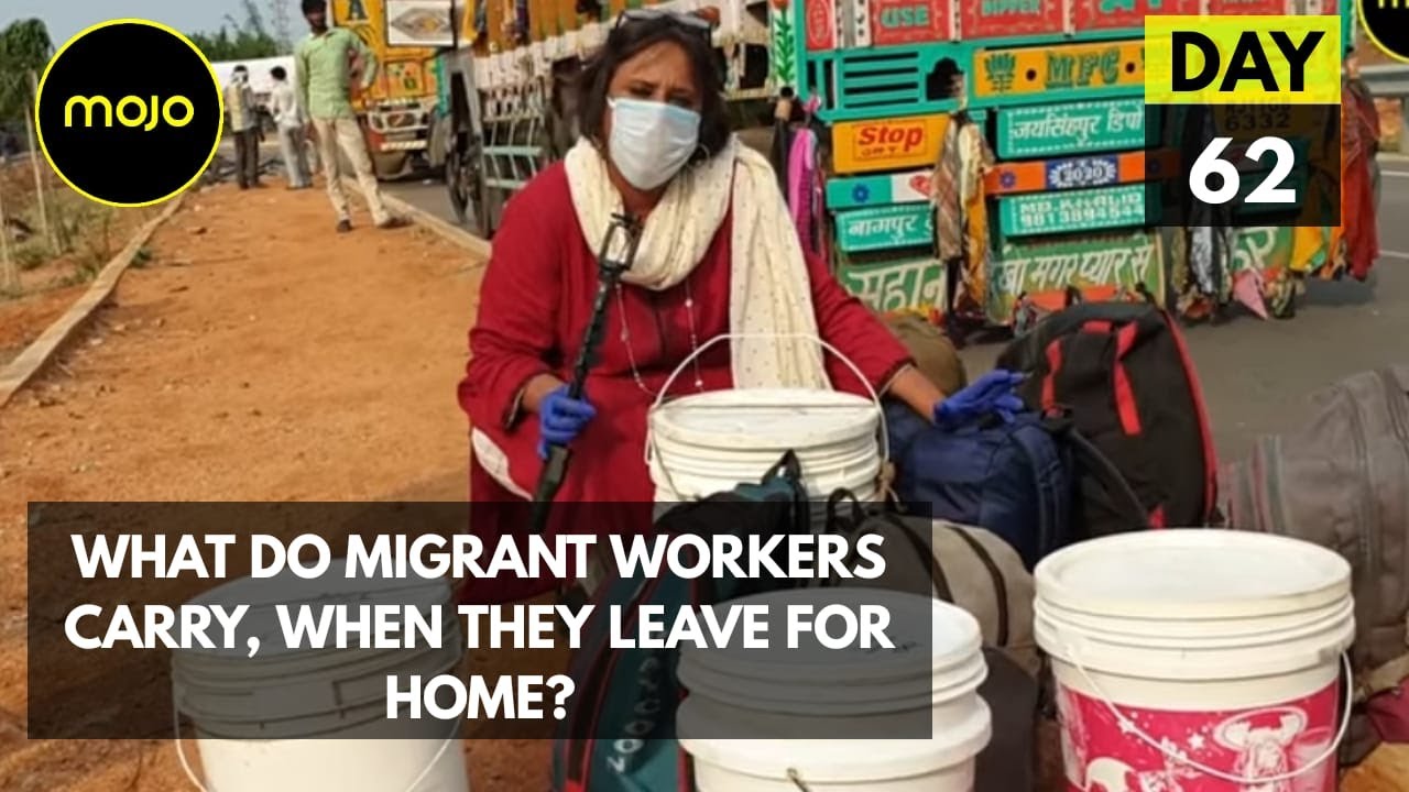 What They Carry Back When They Leave. The Story of Migrant Workers And 4 White Buckets