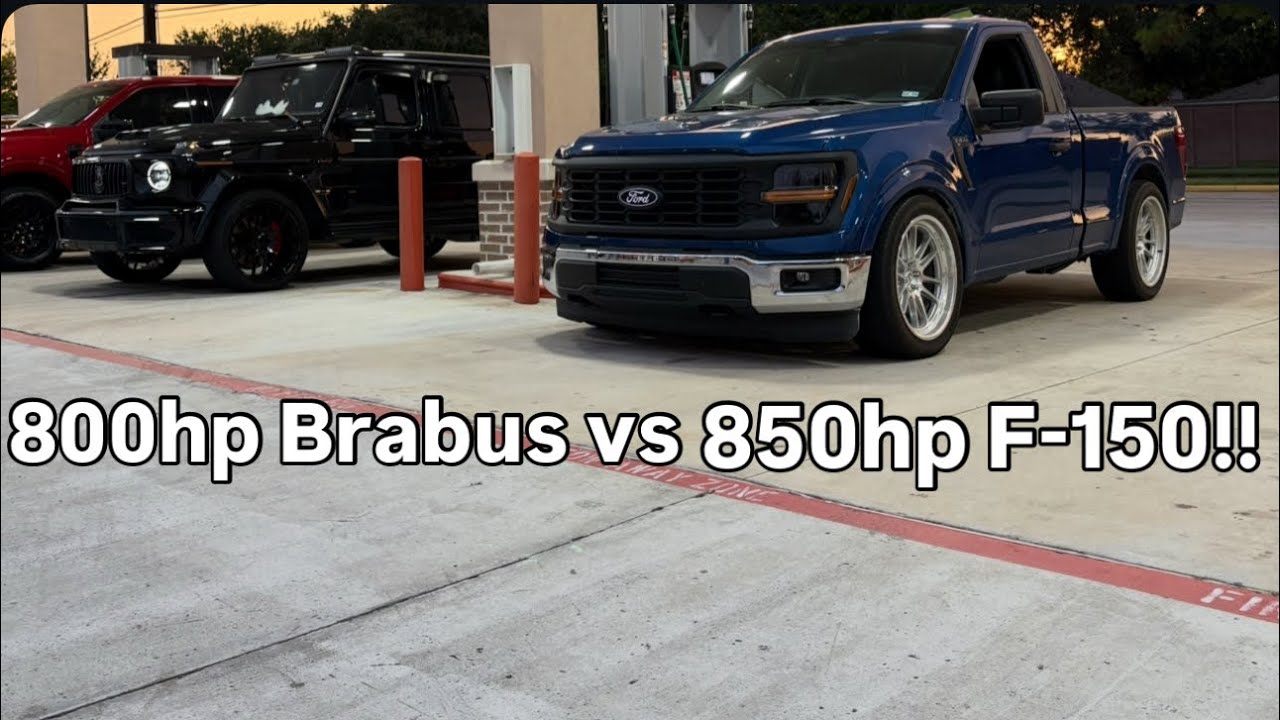 800Hp Brabus G Wagon Vs 850Hp Whipple F-150 *Mexico*