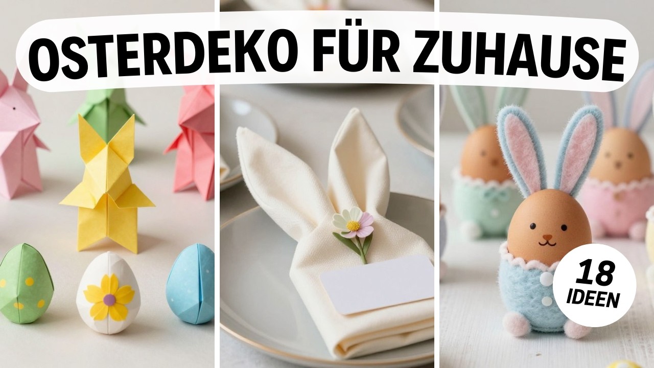 18 Osterdeko-Ideen f&uuml;r Zuhause, die sofort Fr&uuml;hlingslaune machen
