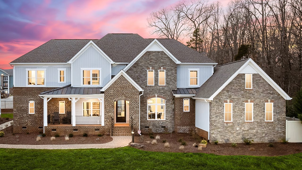 Video Tour: Charlotte, NC Vinemont American Tradition (Shown with Opt. Features) | Custom Home