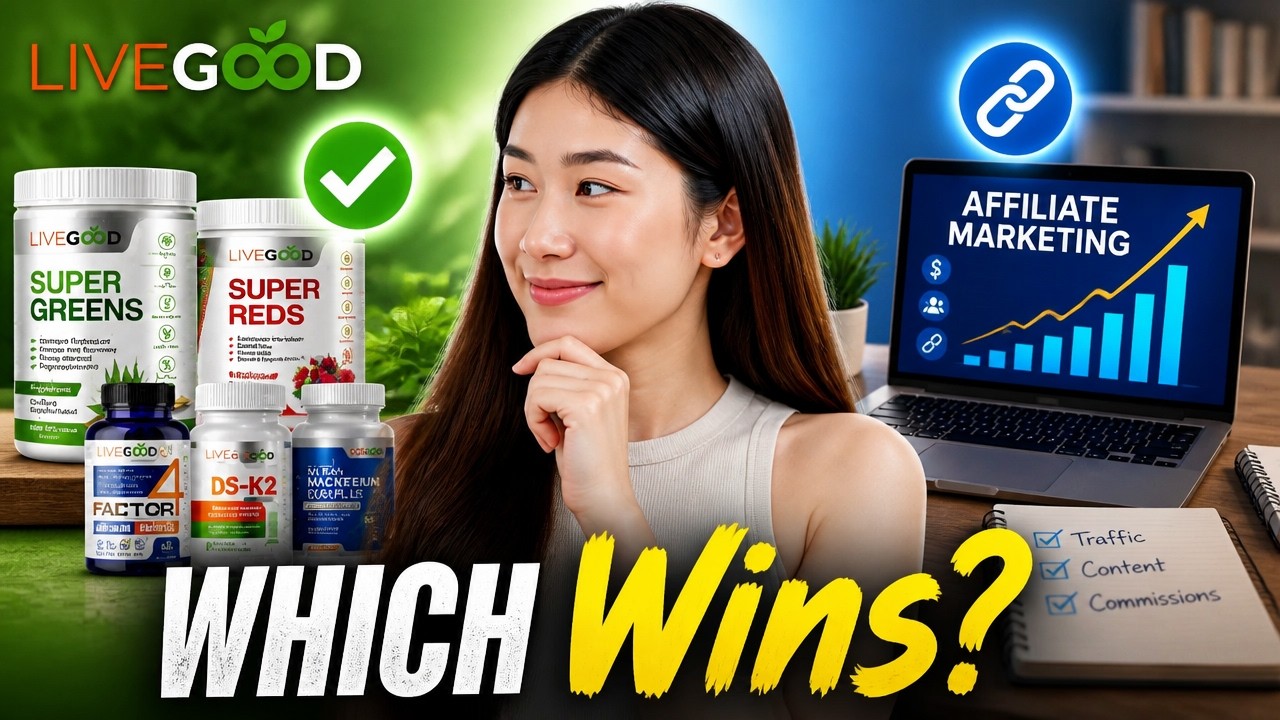 LiveGood vs Affiliate Marketing: Best Way for Beginners to Make Money Online?