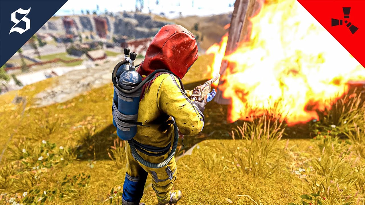 Sweet Revenge, Flame Raiding and Exterminating Paddlers 🤠 - RUST SOLO #3 S123