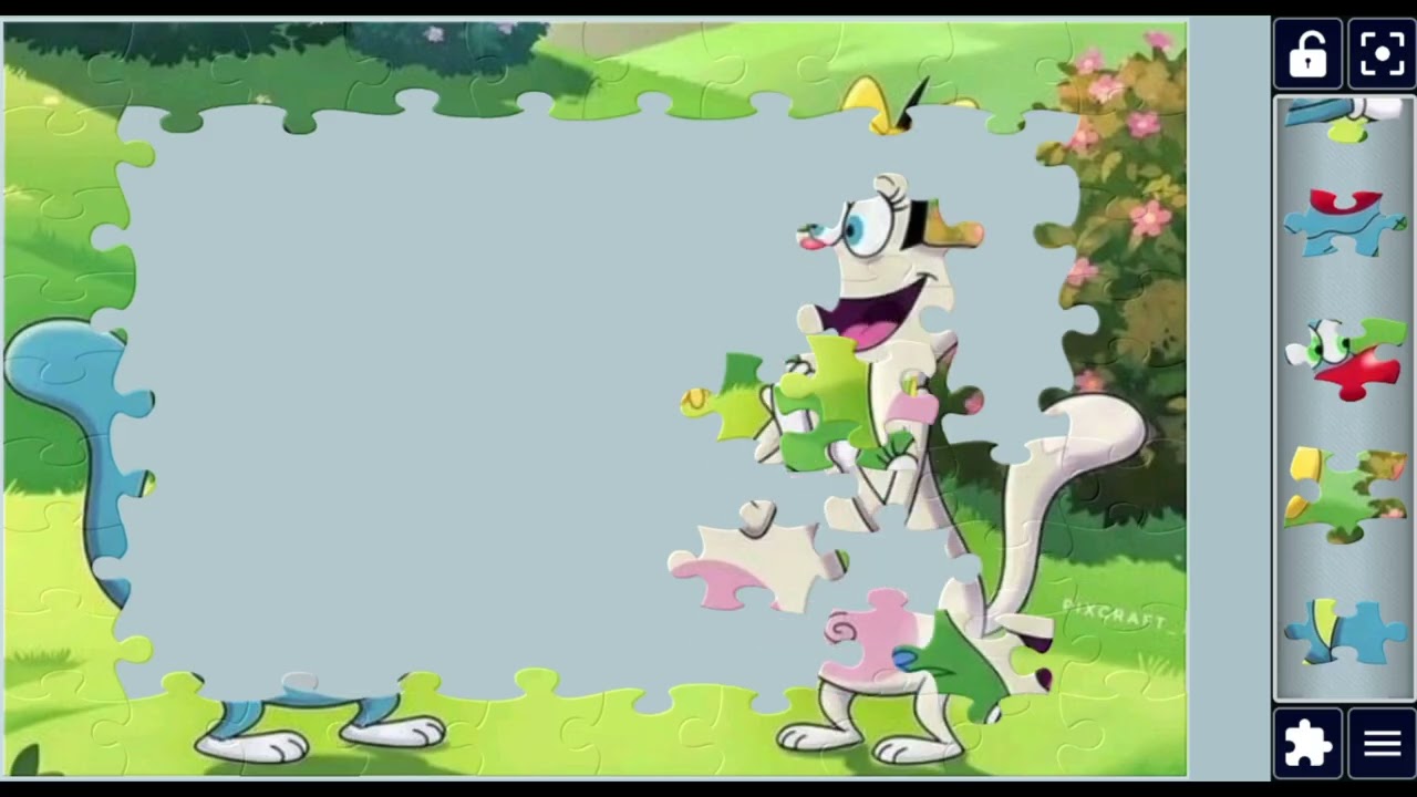 Oggy gives flowers to Olivia#Oggy #Olivia #cartoon 💐😊@puzzlemaster1034