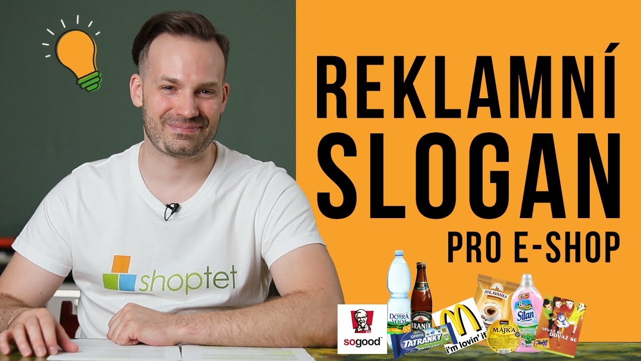 REKLAMN&Iacute; SLOGAN PRO E-SHOP - Shoptet.TV (30. d&iacute;l)