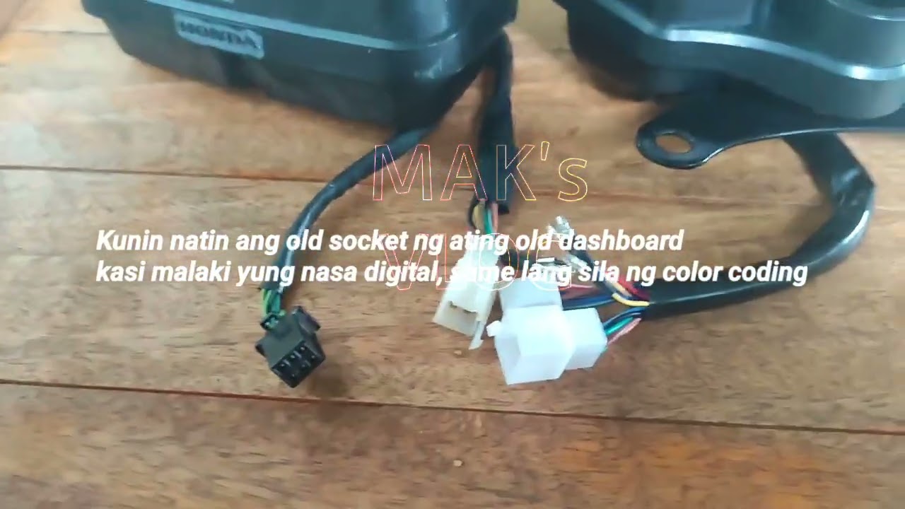 INSTALLATION OF DIGITAL SPEEDOMETER HONDA TMX ALPHA 125