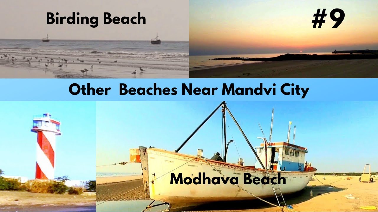 Modhava Beach | Ravalpeer Beach | Kashi Vishwanath Beach | Mandvi City Vlog | Gujarat | India |