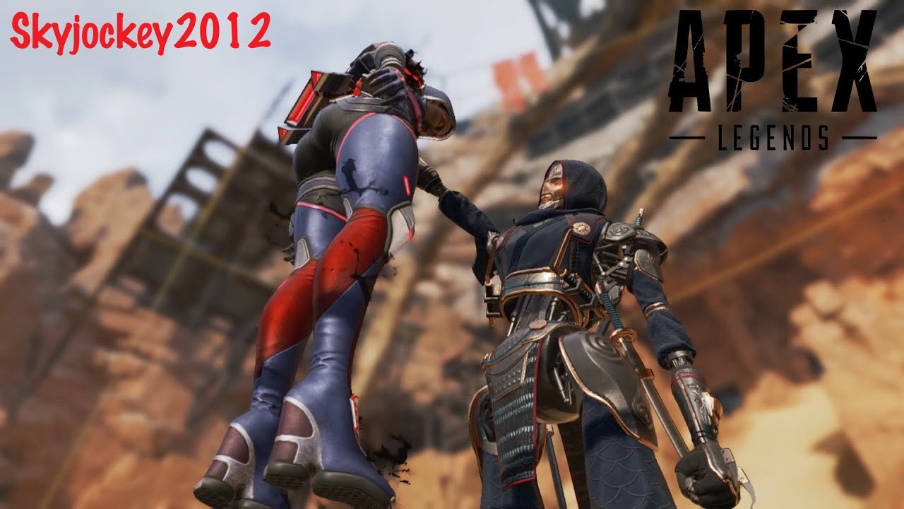 Apex legends all finishers on Loba (Petty thief) (request)