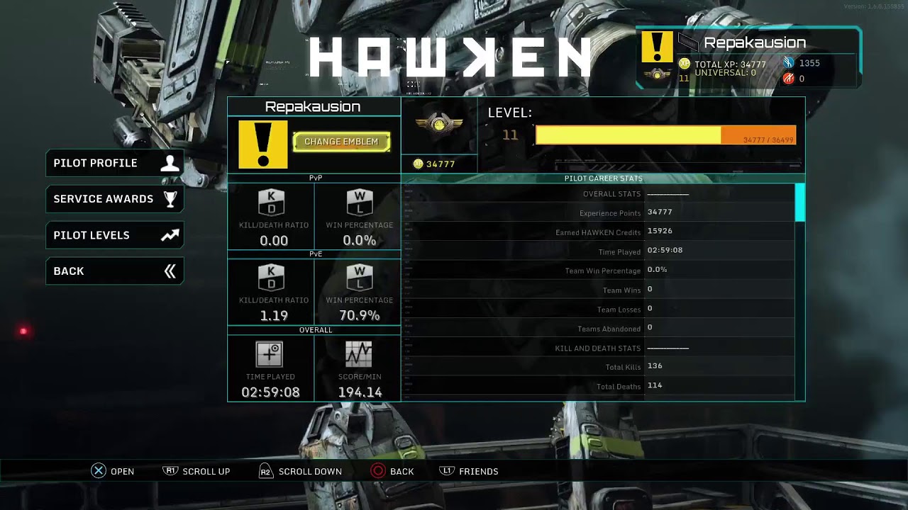 Playing Hawken