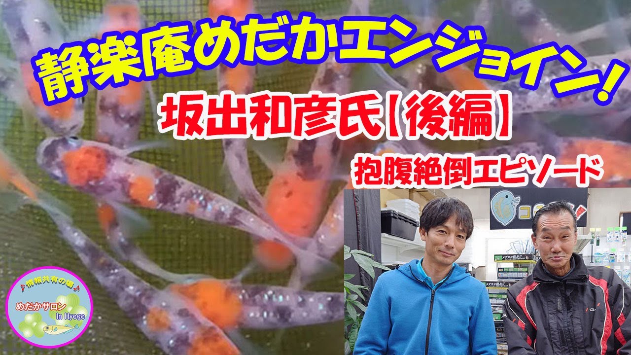 第32回 静楽庵 めだかエンジョイン【坂出和彦氏 後編】