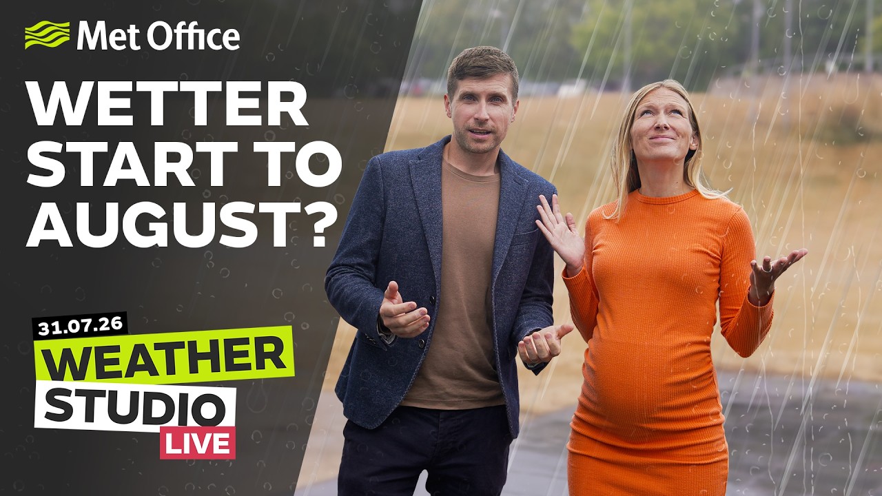 Rain on the horizon - 31/07/2026 - Weather Studio Live Met Office Forecast