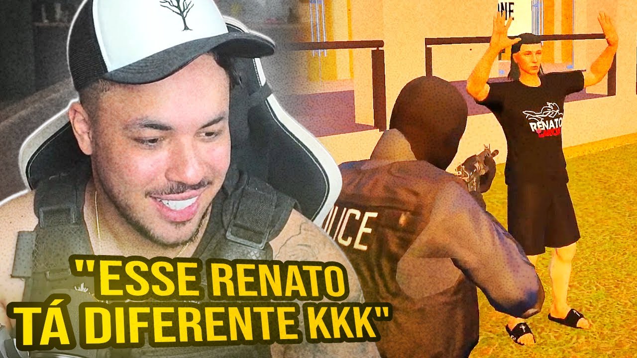 BRUNO BARRETO ENTROU NA CIDADE DOS HUNTERS NO GTA RP E INVADIU A FAZENDA DO RENATO GARCIA