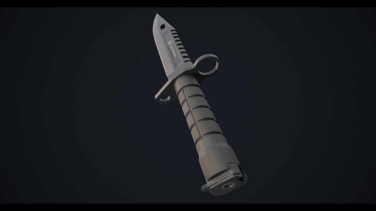 M9 Bayonet Speed Modeling Part 3