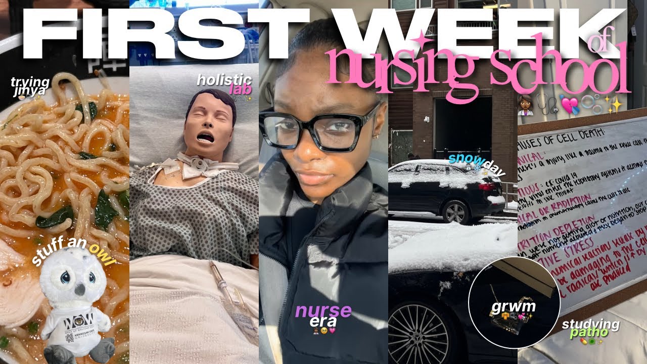 FIRST WEEK OF NURSING SCHOOL AT KENNESAW STATE ᥫ᭡*junior yr*: study sess, snowing, jinya and more!
