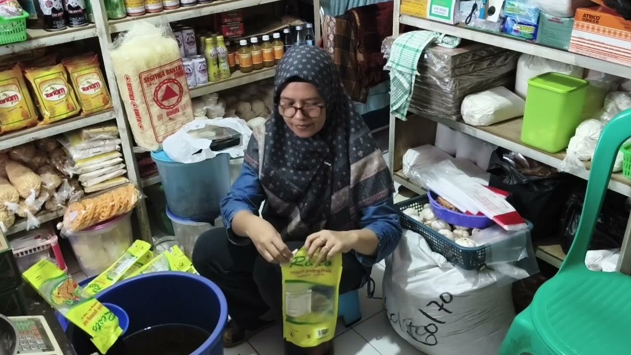 Hujan deras 