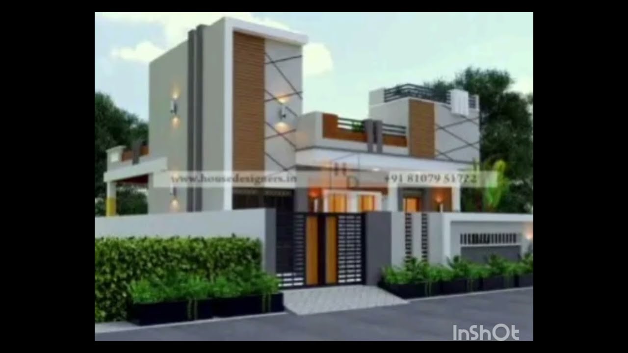 छोटे घर का बाहरी डिज़ाइन l| Small House Exterior Design