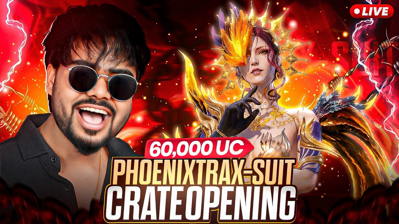 NEW X SUIT CRATE OPENING 60000UC | Antaryami Gaming