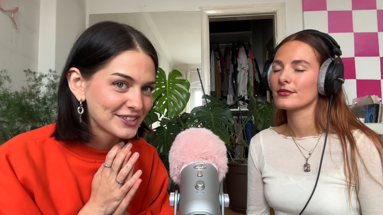 ASMR friends giving each other tingles💞 @rosywhispers-asmr