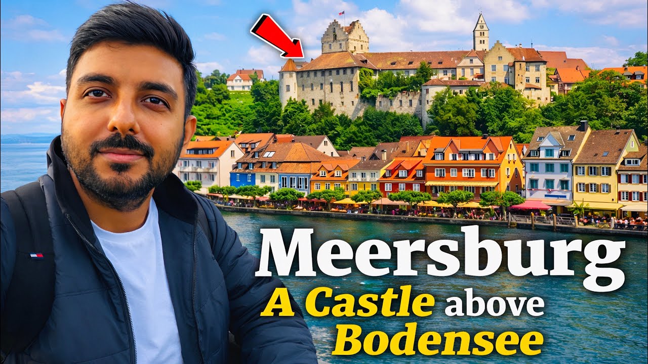 Germany’s Oldest Castle Soaring Above Lake Constance | Meersburg Bodensee 🇩🇪
