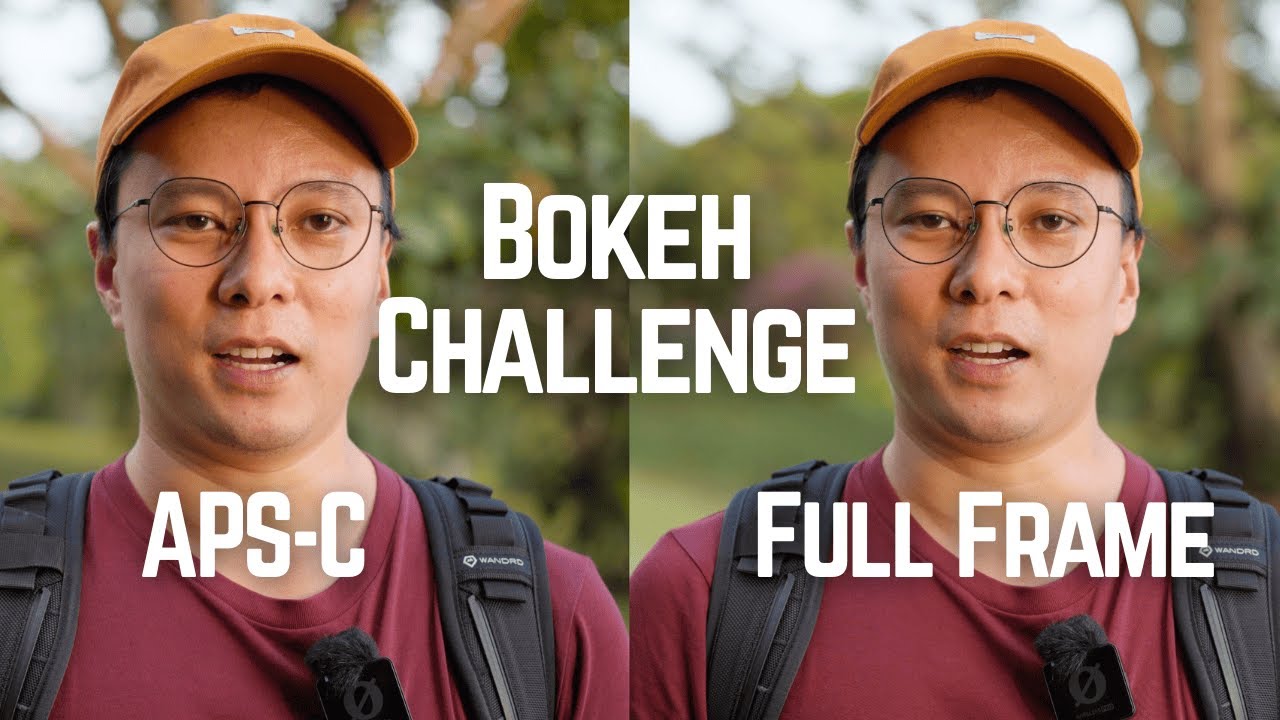 Can you get full frame bokeh with the Sigma 17-40 APSC lens?