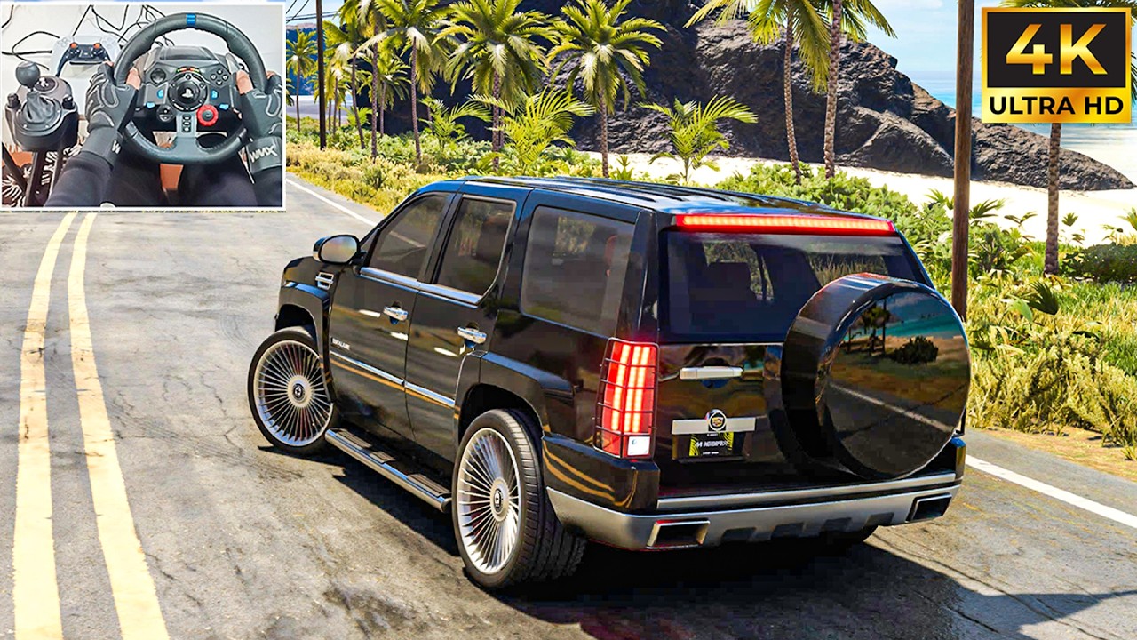 Cadillac Escalade - The Crew Motorfest | Logitech G29 Steering Wheel