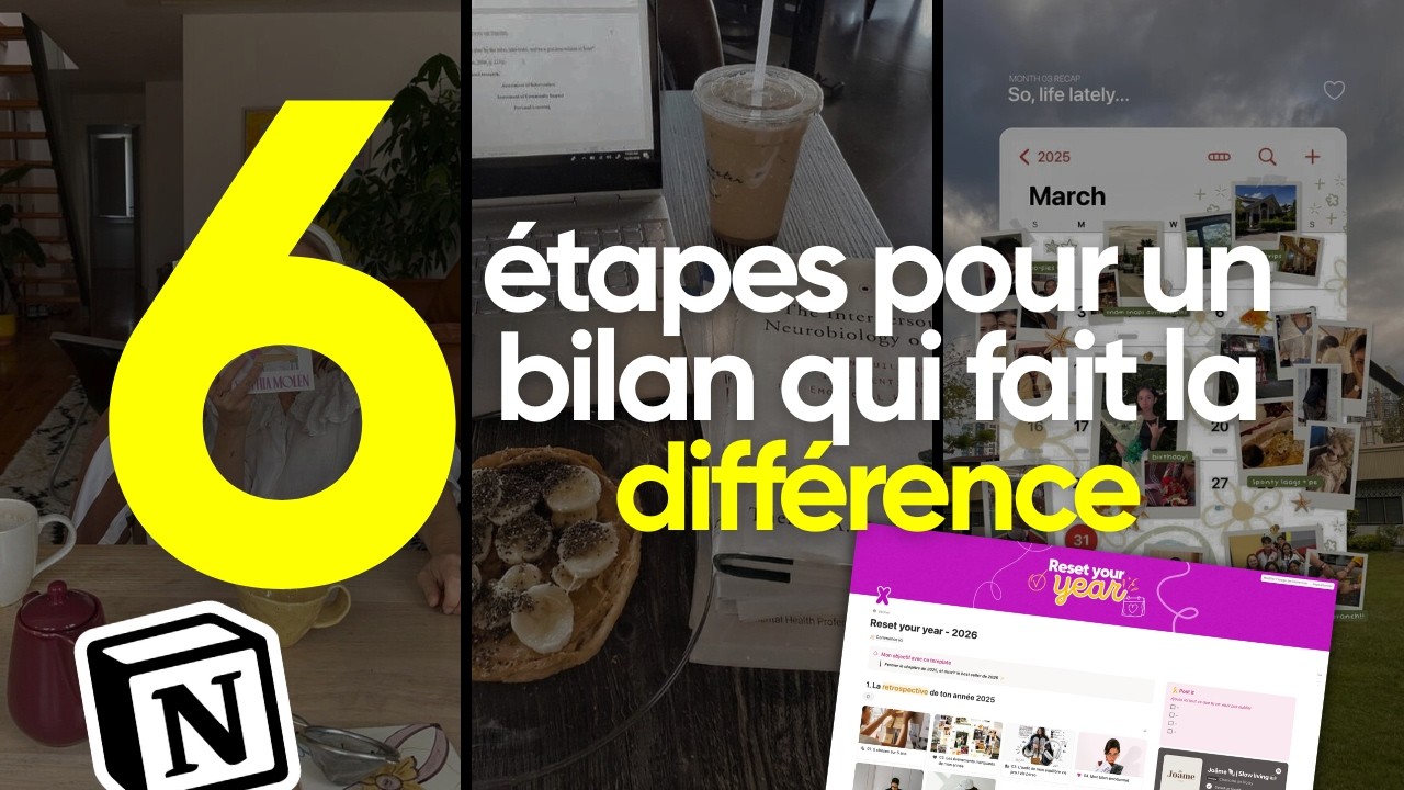 La SEULE méthode pour faire son bilan 2025 | ÉPISODE 3 RESET YOUR YEAR ✨