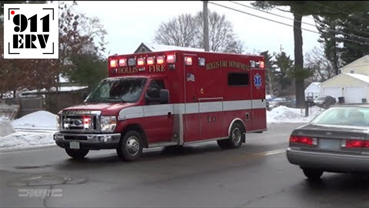 Hollis, NH Ambulance 1 Responding