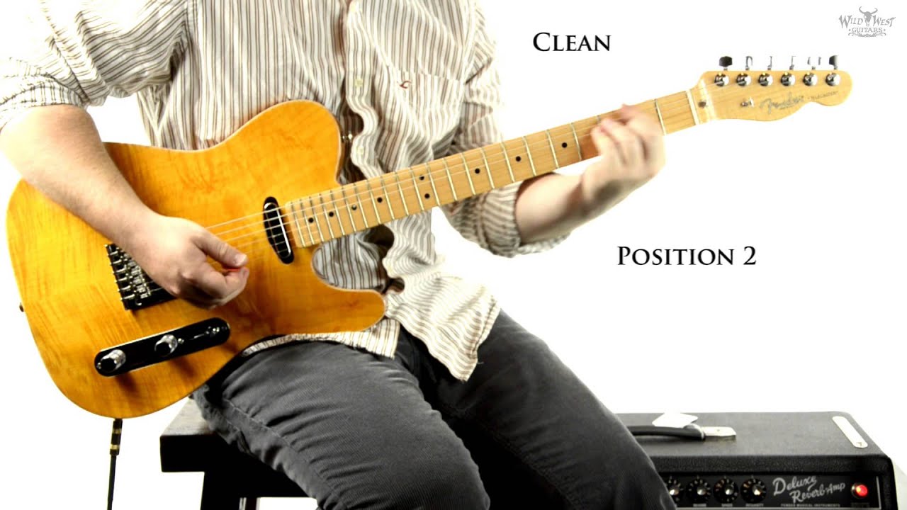 Wild West Guitars - Fender Telecaster Select Carved Maple Top [HD] [Stereo]