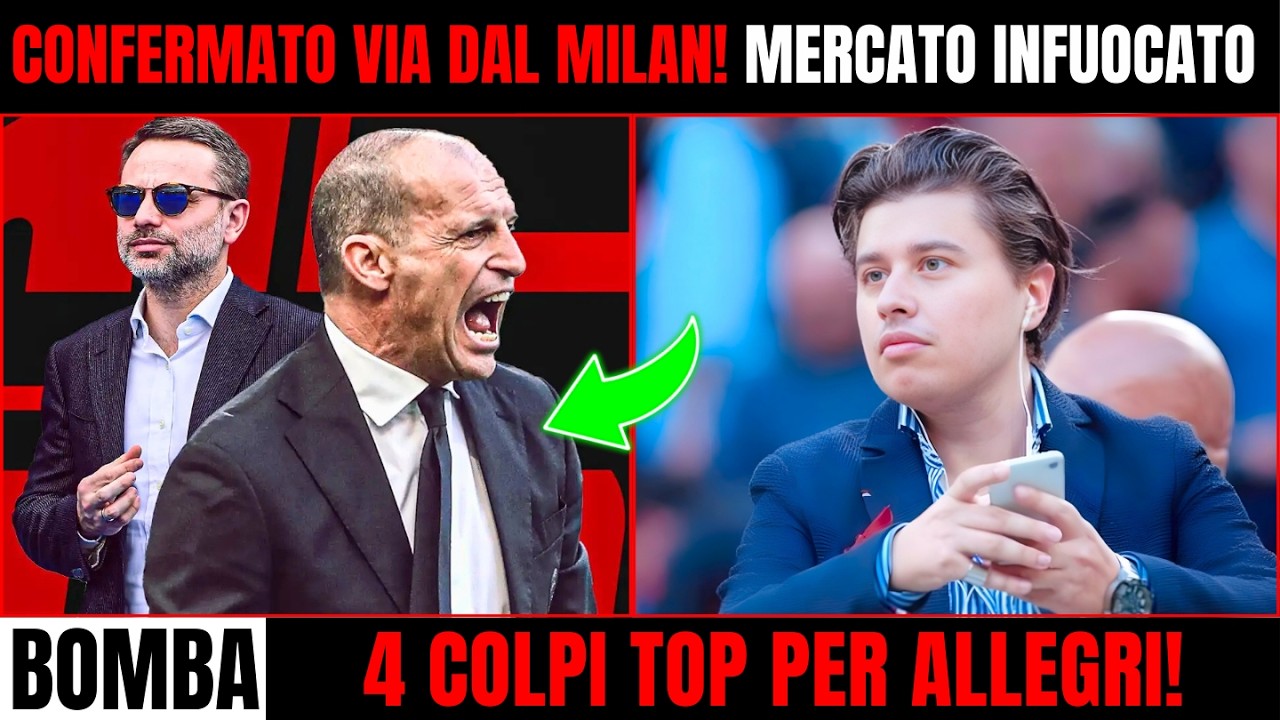 Mercato Milan💣 Schira Sgancia la Bomba! Sarà un Milan Top!🔥