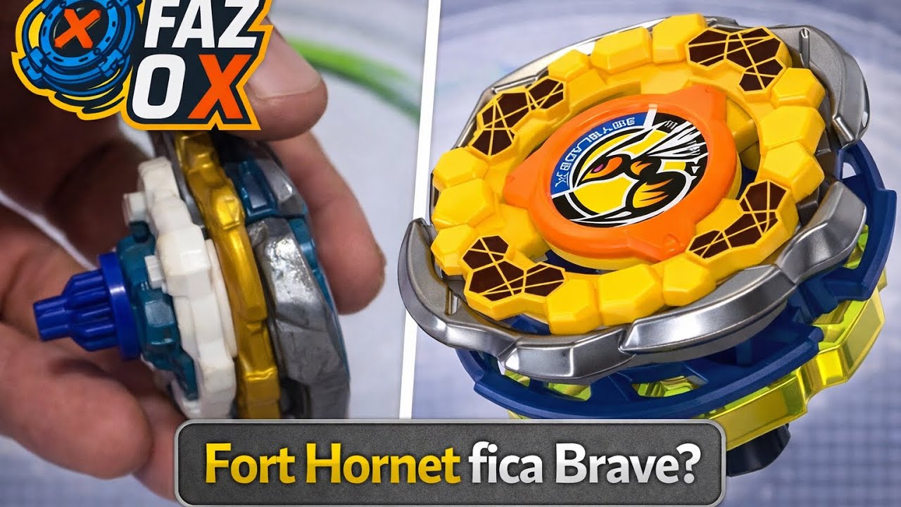 Fort Hornet H6-60V é surpreendente! Beyblade X