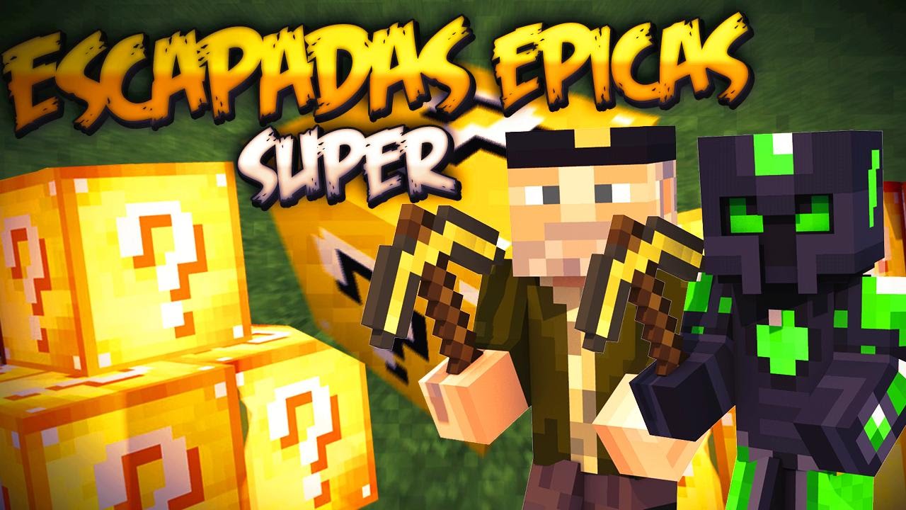 ESCAPADAS SUPER ÉPICAS - Willyrex vs sTaXx - Carrera épica Lucky Blocks