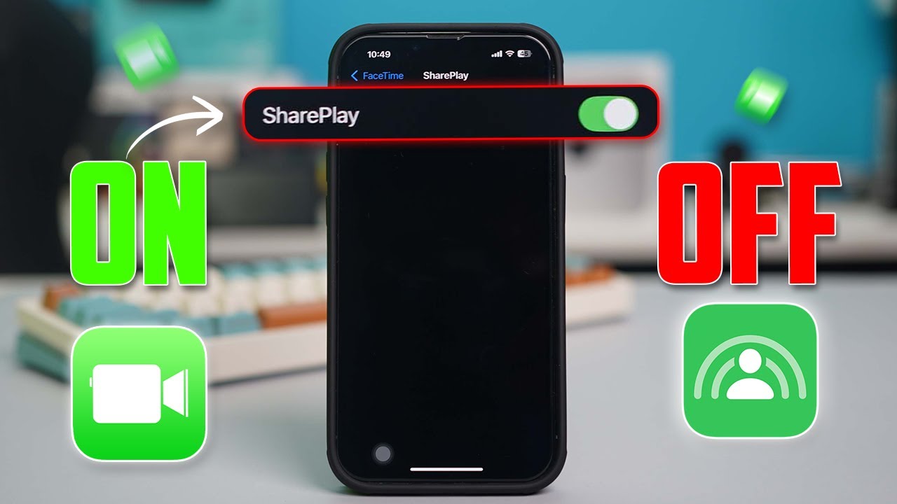 How to Turn On or Off SharePlay on FaceTime on iPhone | How to Use SharePlay on FaceTime
