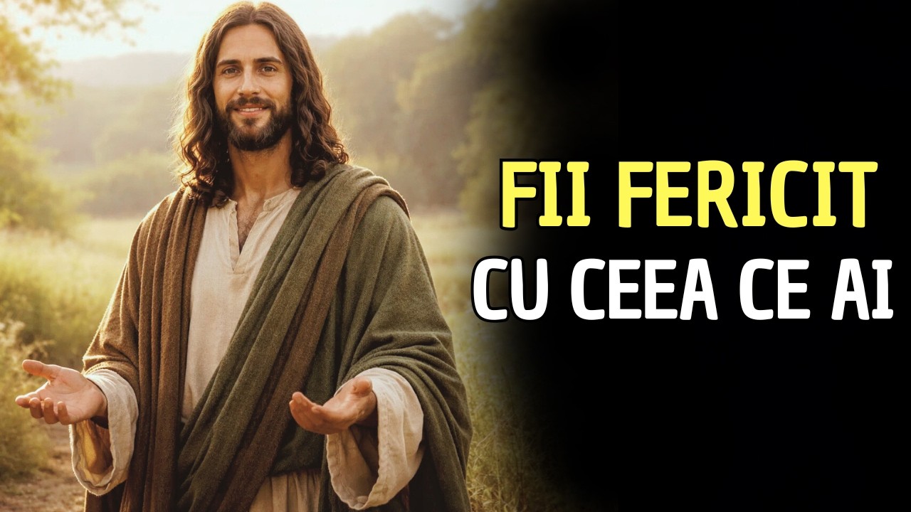 ÎNVAȚĂ SĂ FII FERICIT CHIAR ȘI FĂRĂ O VIAȚĂ PERFECTĂ | Mesaj de la Dumnezeu