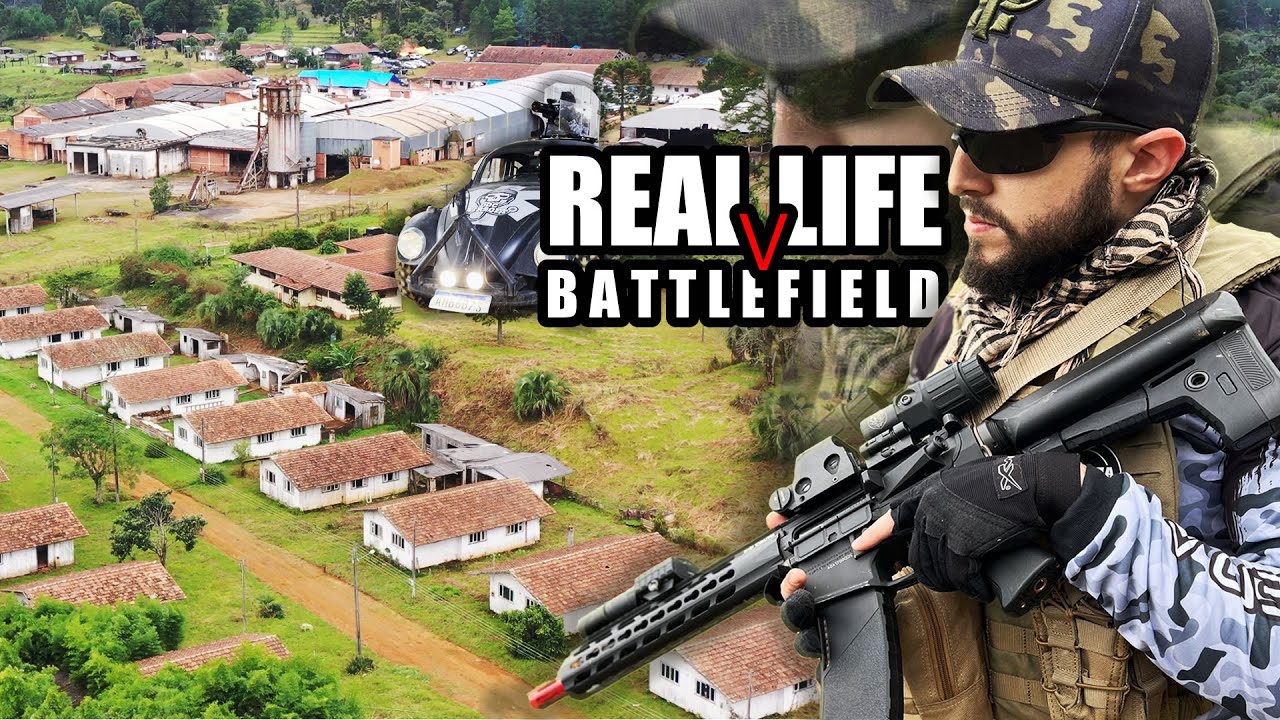 UM DOS CAMPOS MAIS COMPLETOS DO BRASIL ::: AIRSOFT GAMEPLAY :::  GENERAL CARNEIRO - PR
