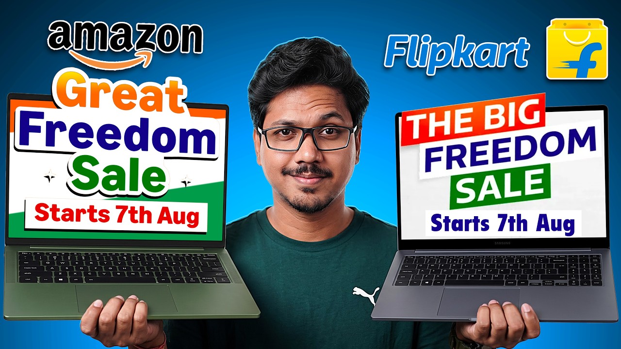 Amazon Great Freedom Sale 2026 vs Flipkart Freedom Sale | Best Laptop Deals & Buying Guide